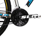Bicicleta Slp Mtb Alum.200Pro R29 T18 Negro-Azul-Gris